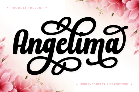 Angelima: The Bold Script Typeface for Sophisticated Branding