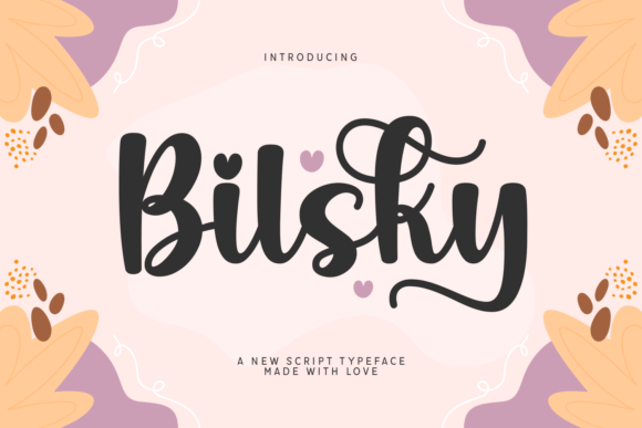 Bilsky: The Premium Script Font for Polished Brand Identity