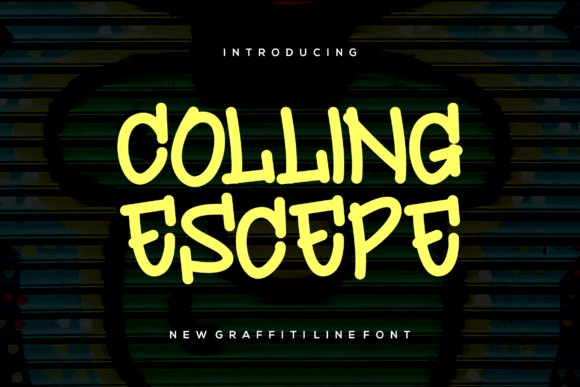 Collingescepe: A Bold Script Amp for Editorial Design