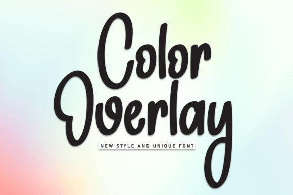 Color Overlay: The Hand-Drawn Typeface That Transforms Small Business Branding