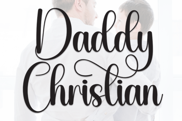 Daddy Christian: The Handwritten Font That Builds Trust for Small Businesses