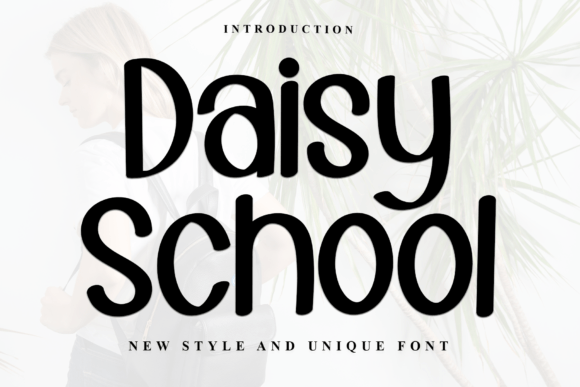 Daisy School: A Cheerful Handwritten Typeface for Modern Editorial Design
