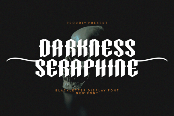 Darkness Seraphine: The Gothic Typeface for Bold Digital Brands