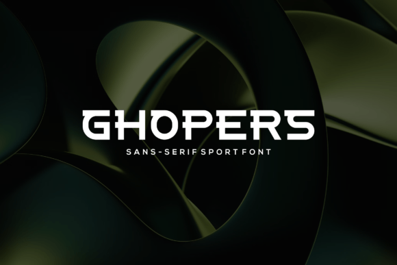 Ghopers: The Bold Serif Typeface for Handmade Branding