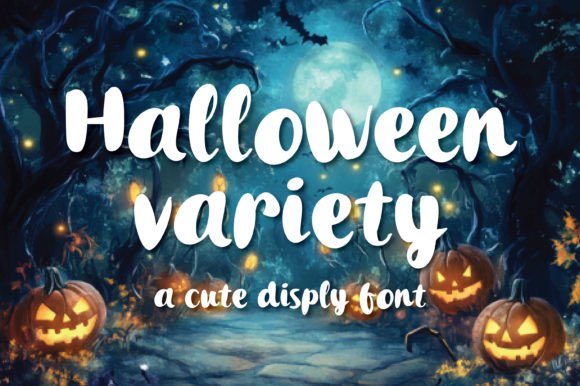 Halloween Variety: A Spooky Typeface for Editorial Projects