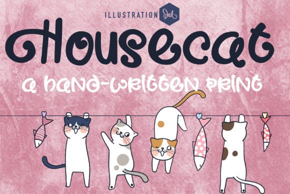 Housecat: The Whimsical Typeface That Elevates Campaign Visuals