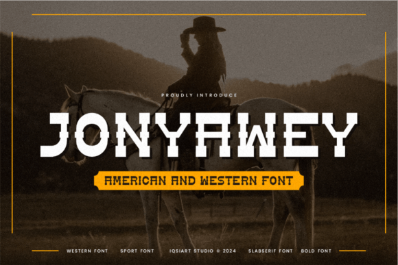 Jonyawey: A Bold Slab Serif Typeface for Modern Web Design