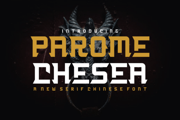 Parome Chesea: The Bold Sans Serif Typeface for Modern Editorial Design