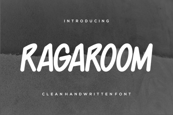 Ragaroom: The Edgy Brush Script Font for Handmade Brands