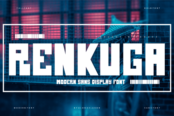 Renkuga: The Bold Sans Serif Typeface for Modern Brand Identity