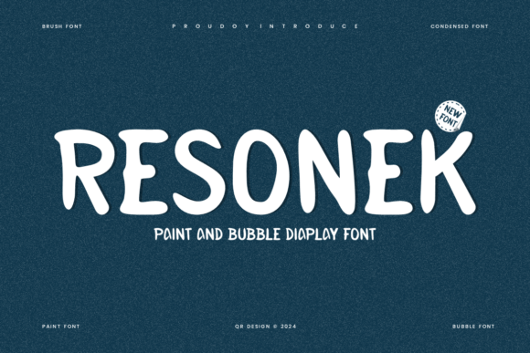 Resonek: The Bold Typeface for Authentic Small Business Branding
