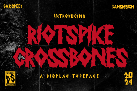 Riotspike Crossbones: The Bold Typeface for Scroll-Stopping Campaigns