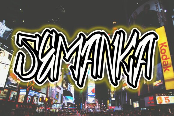 Semanka: The Bold Brush Typeface for Handmade Brands