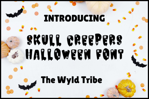 Skull Creepers: The Perfect Spooky Typeface for Digital Halloween Brands