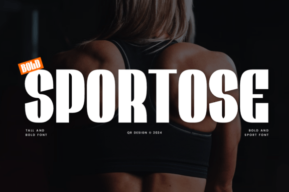 Sportose: A Bold Sans Serif Typeface for High-Energy Branding
