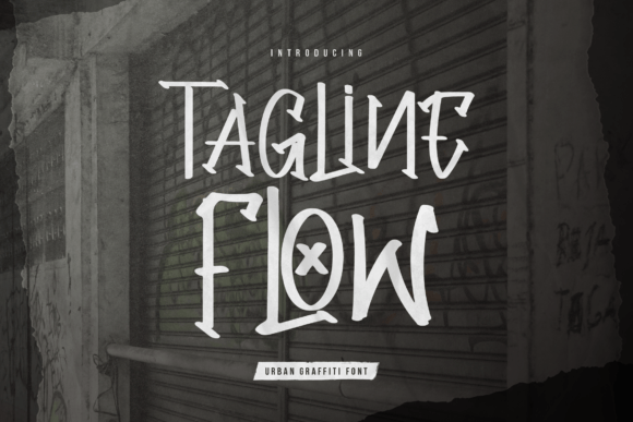 Tagline Flow: The Bold Typeface That Drives Campaign Impact