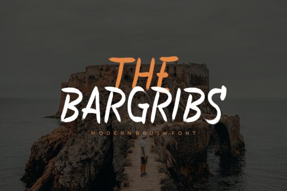The Bargribs: A Handwritten Brush Font for Creative Branding