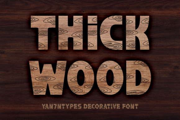 Thick Wood: The Rustic Typeface That Transformed My Brand Identity